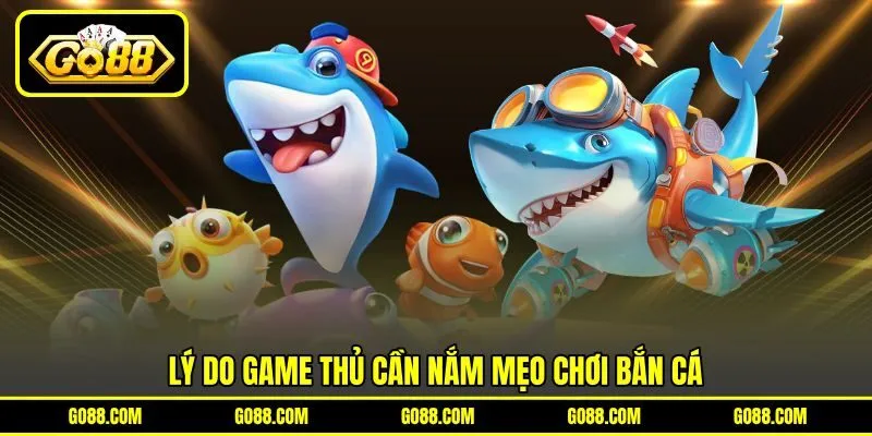 Lý do game thủ cần nắm mẹo chơi bắn cá
