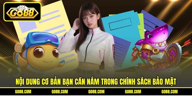 Nội dung cơ bản bạn cần nắm trong chính sách bảo mật